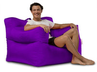 Big Bob Bean Bag Arm Chair purple