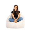 Boston Tub Corduroy Bean Bags small Vanilla