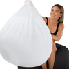 Kids Marshmallow Pink Fur Bean Bag Bean Bags R Us