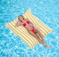 Portsea Pool Float Yellow Stripes