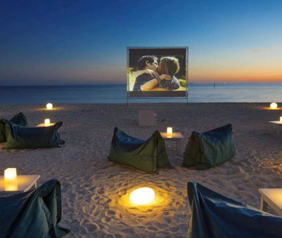 outdoor beanbag cinema velassaru resort maldives
